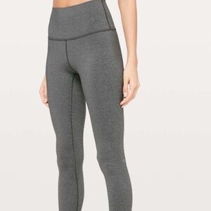 NWT Lululemon Wunder Under High-Rise Tight Leggings 28" Brushed Full-On Luxtreme